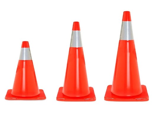 Conos de seguridad vial